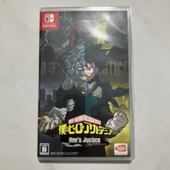 任天堂SWITCH　ソフト　僕のヒーローアカデミアワンズジャスティス