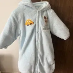 BABY MICKEY 水色フード付きアウター