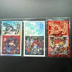 関西シルクリエイト 古今和花集 桔梗 P研 自作シール 3枚セットのサムネイル