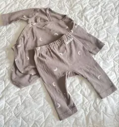 PUPPAPUPO プッパプーポ ロンパース 60 上下セット パンツ ベビー