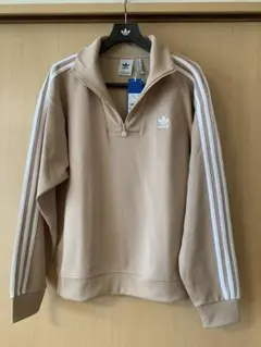 限界値 アディダス ファンネルネックジャージ ベージュ XL 定価より9％OFF