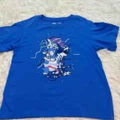 ユニクロ　ポケモンTシャツ 青