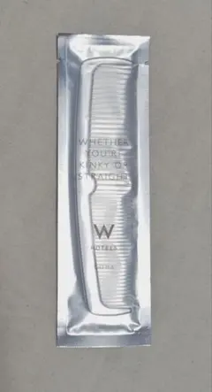 【新品・未開封】香港の超高級ホテル Wホテル香港 コーム