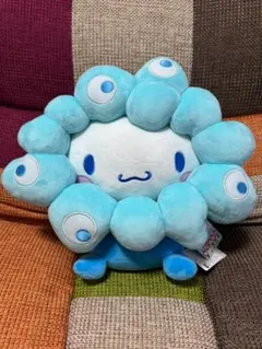 【会場限定色】万博　限定　ミャクミャク　シナモロール　L ぬいぐるみ