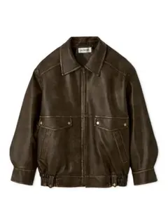 09M231◯BERNARDO 本革 ピッグスエード レザージャケット ブルゾン 09M231◯BERNARDO 本革 ピッグスエード レザージャケット