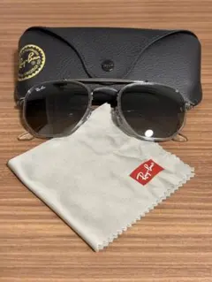 Ray-Ban（レイバン）ORB4258Fクリア グラディエント ライトブルー