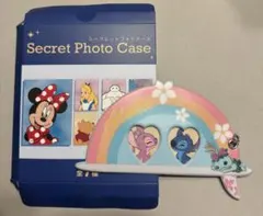 ディズニーキャラクター カードホルダー スティッチ＆エンジェル＆スクランプ