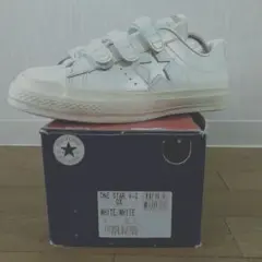 CONVERSE ONESTAR ベルクロ WHITE/WHITE 26.5