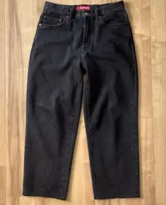 SupremeBaggyJean Black(25SS)サイズ30 - メルカリ