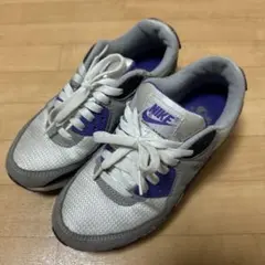 NIKE Air Max 90 グレー/パープル　24㎝