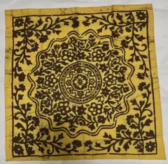 超希少月光の魔術師加藤千代さん作染画ロウ描きと染めのアート【野をゆく】