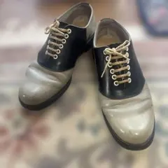 80'S REGAL サドル オックスフォードシューズ ブラックソーテル 25位