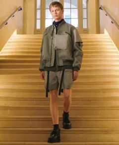 超希少】 sacai 22SS レザージャケット レザーコーチジャケット - メルカリ