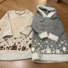 長袖　トレーナー　90 裏起毛