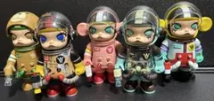 POPMART MEGA SPACE MOLLY 100% 5個まとめ売りのサムネイル