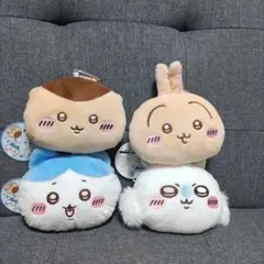 ちいかわ ぬいぐるみパスケースポーチ 4種