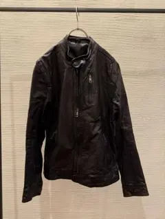 00s archive leather jacket レザージャケット y2k