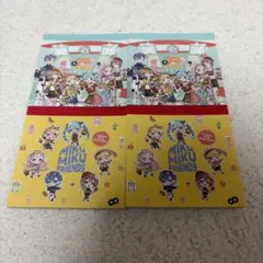 初音ミク コラボ Miku's Diner メモ帳 4冊セット