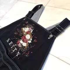 ケティ　KETTY サロペット　ブラック　ジャンパースカート　ピンクハウス