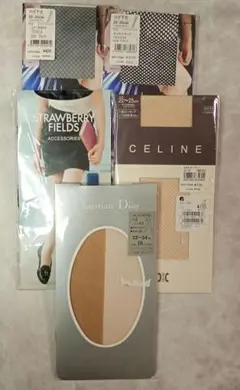 グンゼ　Tuche など　膝下丈ストッキング　バラ売り不可　5足セット