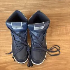 CONVERSE ネイビー ハイカットスニーカー キッズ23cm