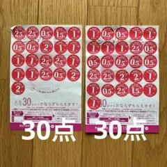 春のパン祭り　点数シール　58点