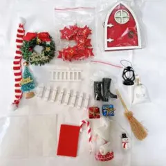 クリスマス 置物 ミニチュア 小物　クリスマスオーナメント