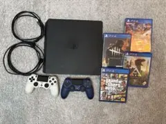 PlayStation4 1TB PS4 コントローラー2つ　ソフト4つ付き