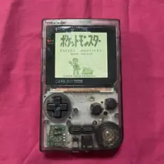 ニンテンドーゲームボーイポケット　クリアパープル　IPS液晶画面！