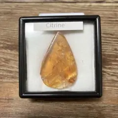 シトリン ペアシェイプ ルース
