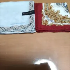 BURBERRY & CELINE ハンカチ 2枚セット