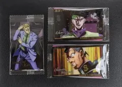 ジョジョの奇妙な冒険 ウエハース 吉良吉影 岸辺露伴 虹村億泰