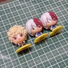 僕のヒーローアカデミア　びっくらたまご　マスコット　フィギュア　3体セット