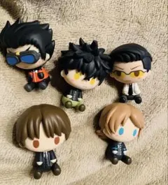 全5種セット B級隊長 ちょこのっこフィギュア 一番くじ ワールドトリガー