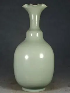 現代青磁の名工 鈴木三成 作 青瓷（青磁）耳付壺 氷裂貫入 美品 - メルカリ