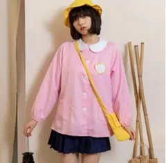 コスプレ 幼稚園児 コスチューム ピンク Mサイズ