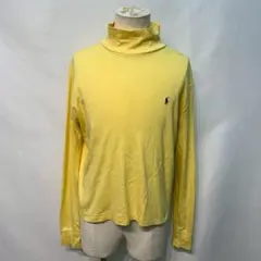 ラルフローレン　POLOタートルネックカットソー　ポニー　90s