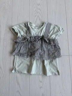 apres les cours ギンガムチェック Tシャツ