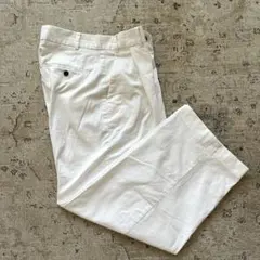 BEAMS LIGHTS ホワイト ワイドパンツ