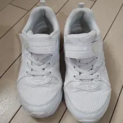 瞬足　 20センチ　 ホワイト　キッズ　スニーカー　白