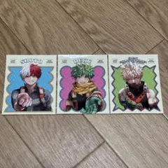 僕のヒーローアカデミア ジャンプGIGA 付録 ステッカー 緑谷 爆豪 轟