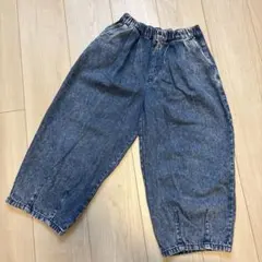 しまむら　キッズ　RELA. ワイドデニム　130㎝