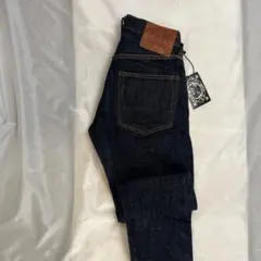 旧evisu No.1 スペシャル 牛革パッチ　新品未使用のサムネイル