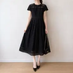 Noela美人百花8月号掲載ヘム刺繍 ノエラ ワンピース・ドレス - メルカリ
