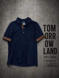 TOMORROWLAND ALBINI タックメッシュ カッタウェイ ポロシャツのサムネイル