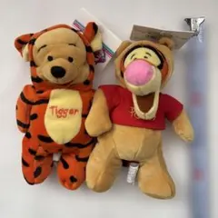 ディズニーストア　ティガーとプーさん ぬいぐるみセット