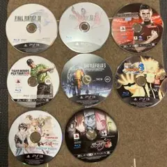 PS3ソフト　8枚セット　ファイナルファンタジー　テイルズオブエクシリア　他