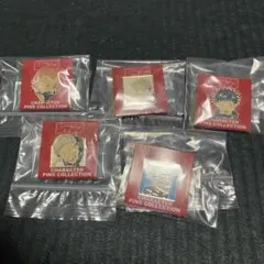 呪術廻戦　キャラクターピンズコレクション 5個セット　五条　伏黒他