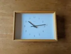 レムノス カエデ Lemnos Kaede 置き時計 掛け時計