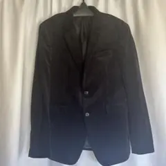 ZARA ブラック ベルベットジャケット EUR 50